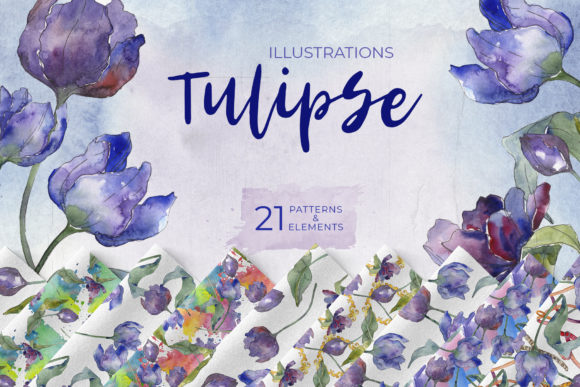 Reviewing Blue Penny Lane Tulip Watercolor