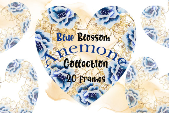 Watercolor Anemone Floral Illustrations Review